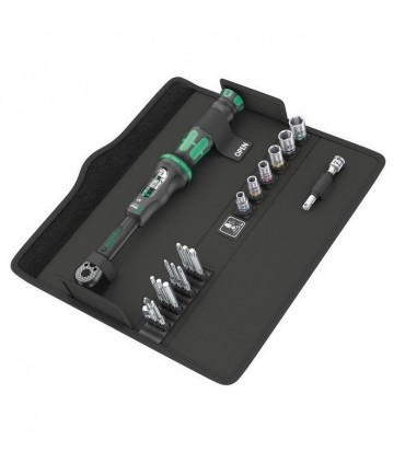 Wera Click-Torque A6 Torkmetre Set 1 2,5-25Nm Cırcır 1/4" Bits 05130110001