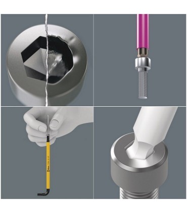 Wera Bisiklet 4 HexPlus Torx Allen Anahtar Seti 9P 05004173001