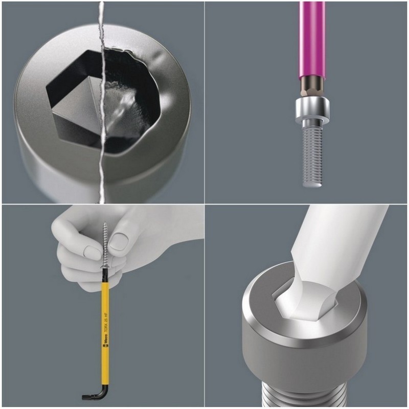 Wera Bisiklet 4 HexPlus Torx Allen Anahtar Seti 9P 05004173001