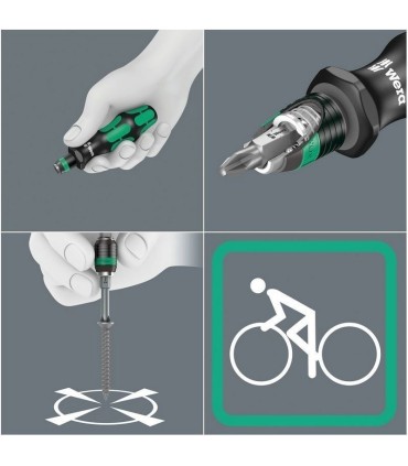 Wera Bisiklet Tamir Tornavida Bits Seti 2 05004171001