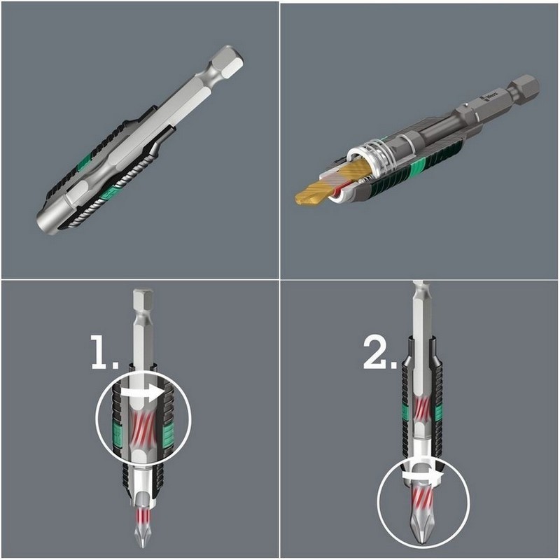 Wera Bit-Check 10 Bitorsion 1 Bits Seti 05056374001