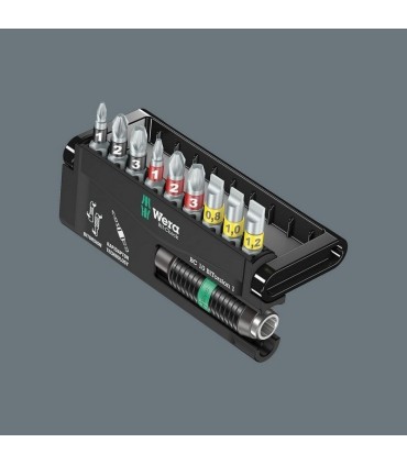 Wera Bit-Check 10 PZ Bitorsion 2 Bits Seti 05347153001
