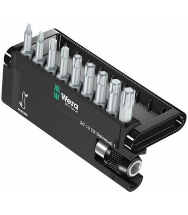 Wera Bit-Check 10 Torx Universal 1 Bits Seti 05056164001