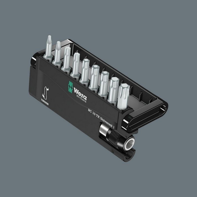 Wera Bit-Check 10 Torx Universal 1 Bits Seti 05056164001