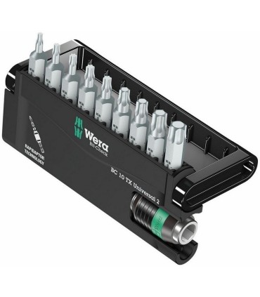 Wera Bit-Check 10 Torx Universal 2 Bits Seti 05057115001