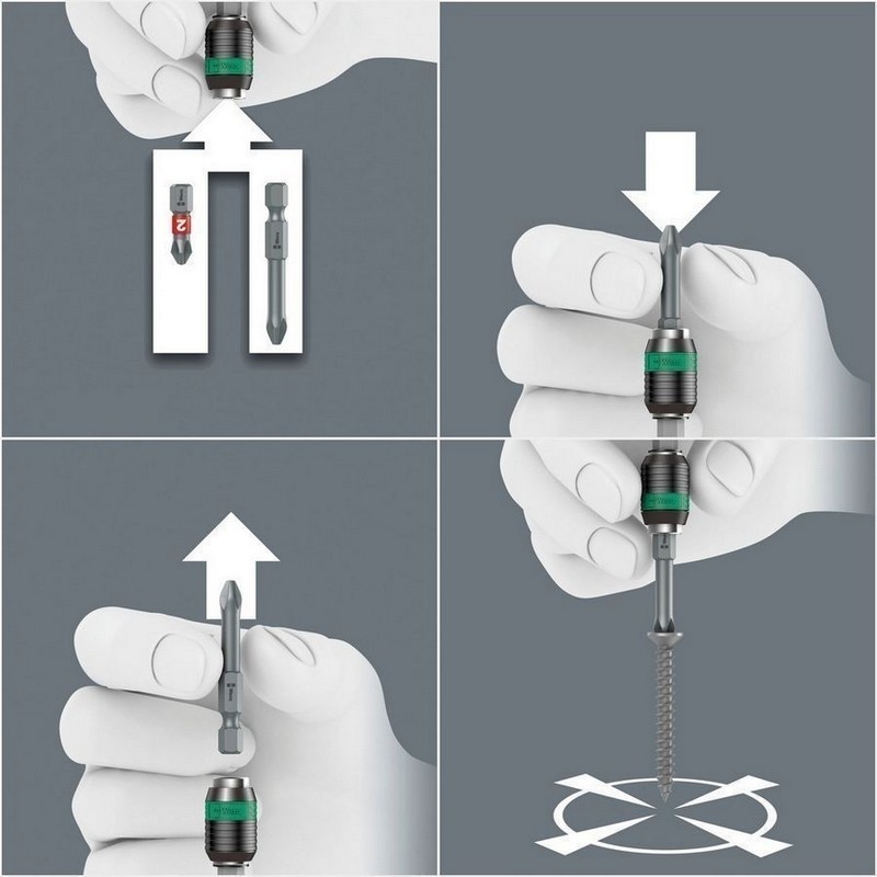 Wera Bit-Check 10 Universal 3 Bits Seti 05056375001