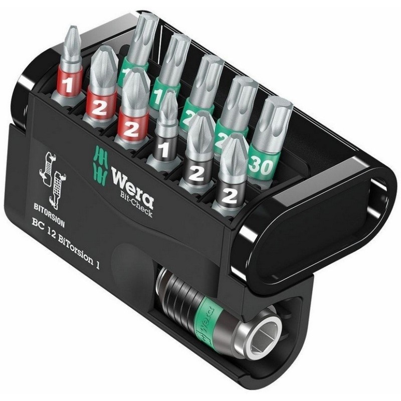 Wera Bit-Check 12 Bitorsion 1 Bits Seti 05057420001