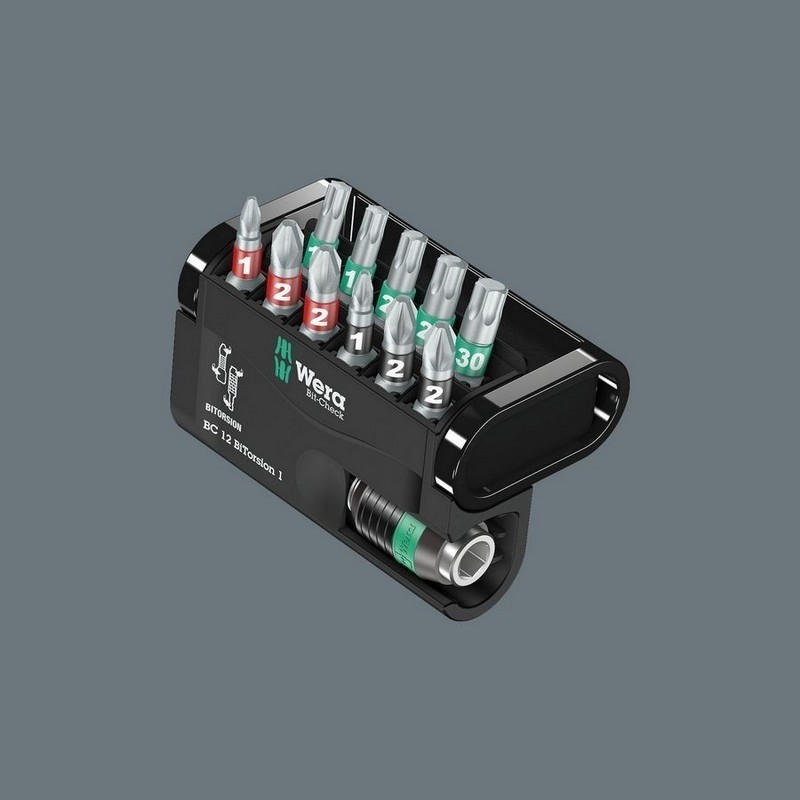 Wera Bit-Check 12 Bitorsion 1 Bits Seti 05057420001