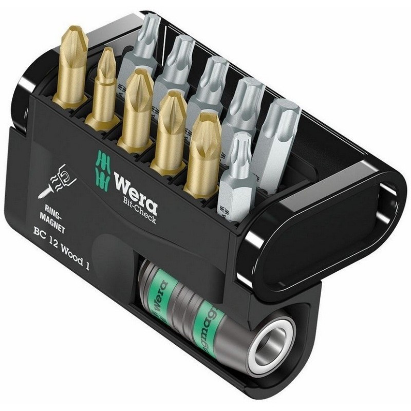 Wera Bit-Check 12 Mobilya 1 Bits Seti 05057423001
