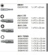 Wera Bit-Check 12 Mobilya 2 Bits Seti 05057422001