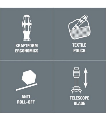 Wera Bit-Check 26 Tornavida Bits Seti 05051025001