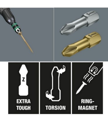 Wera Bit-Check 30 Ahşap 1 Bits Seti 05057433001