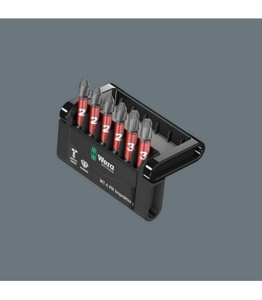 Wera Bit-Check 6 Impaktor Yıldız Bits Seti 1 05057691001