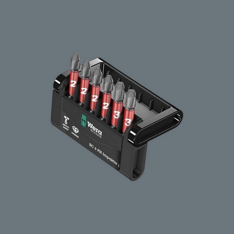 Wera Bit-Check 6 Impaktor Yıldız Bits Seti 1 05057691001