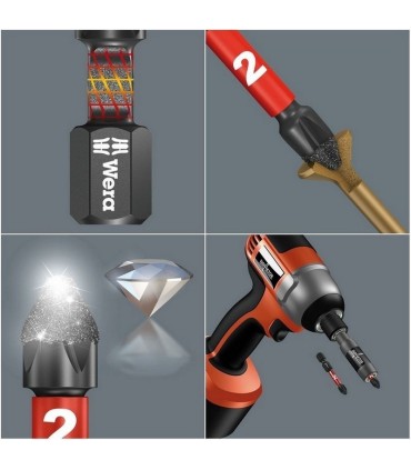 Wera Bit-Check 6 Impaktor Yıldız Bits Seti 1 05057691001