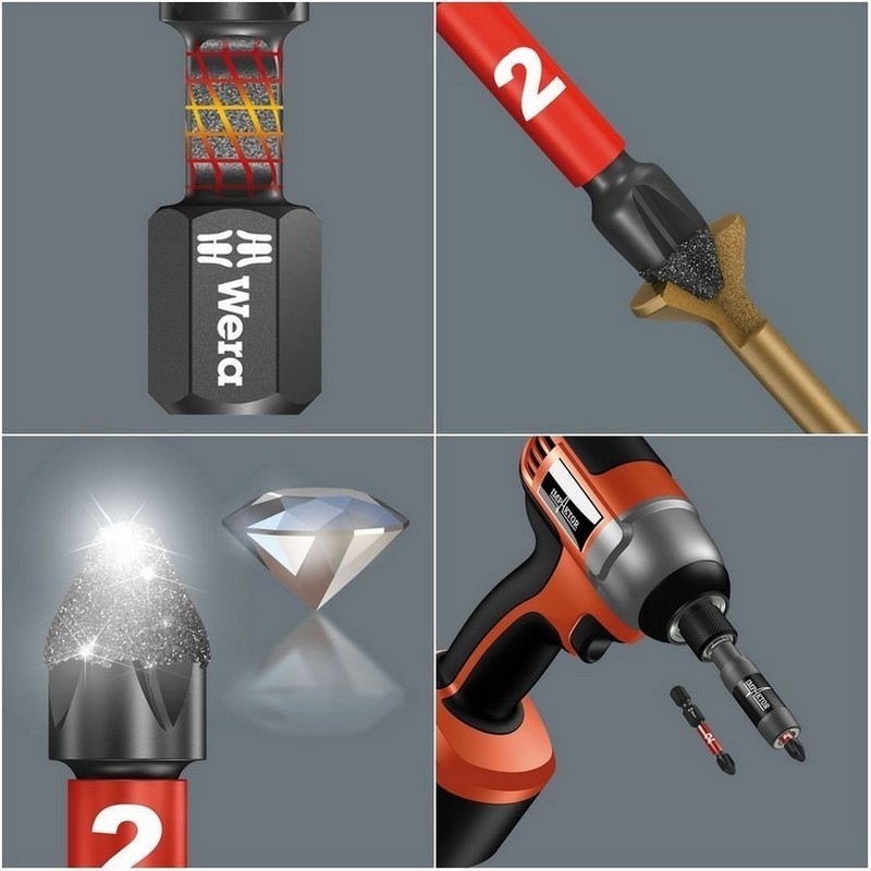 Wera Bit-Check 6 Impaktor Yıldız Bits Seti 1 05057691001