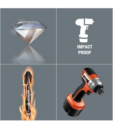 Wera Bit-Check 6 Impaktor Yıldız Bits Seti 1 05057691001