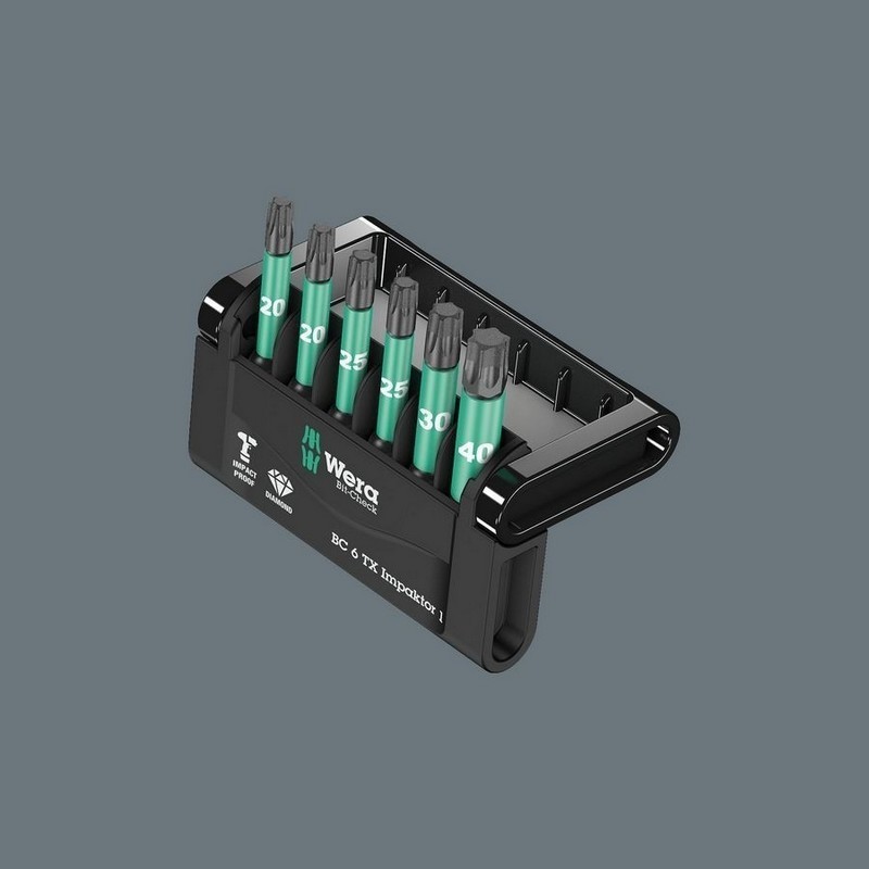 Wera Bit-Check 6 Impaktor Torx Bits Seti 1 05057693001