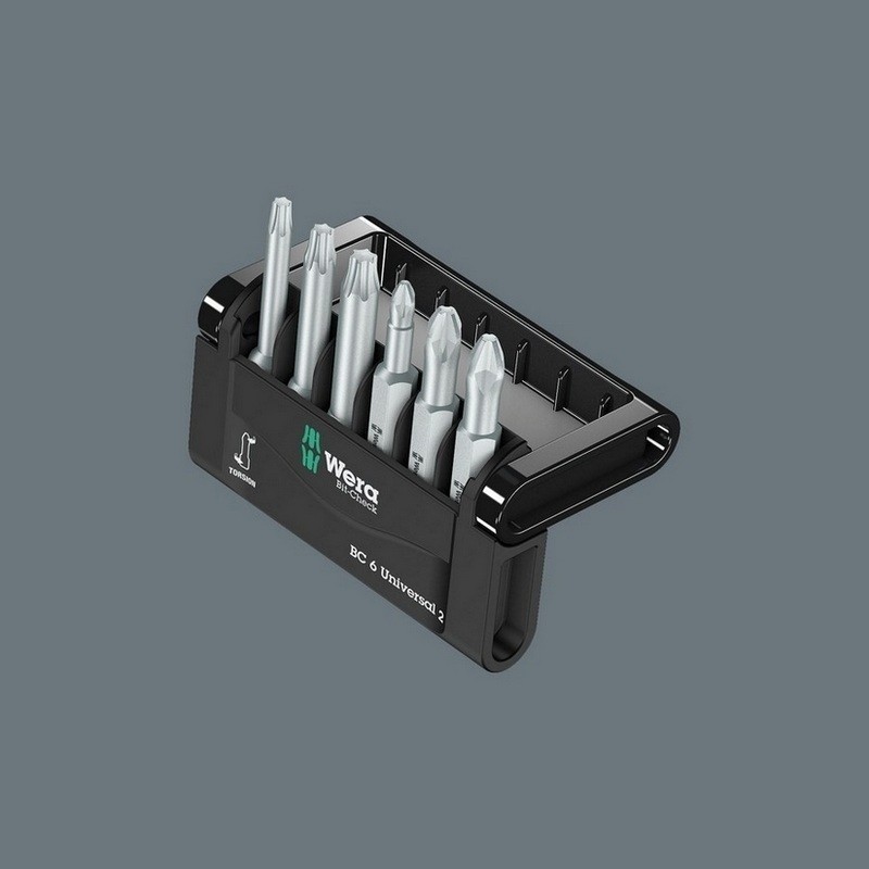 Wera Bit-Check 6 Universal 2 SB Bits Seti 05073638001