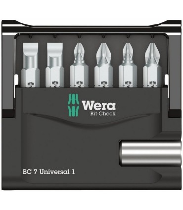 Wera Bit-Check 7 Universal 1 Bits Seti 05056295001