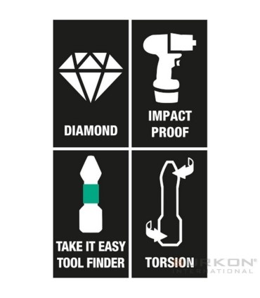 Wera Bit-Check 10 Impaktor 1 Bits Seti 05057680001