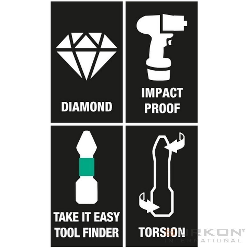 Wera Bit-Check 10 Impaktor 1 Bits Seti 05057680001