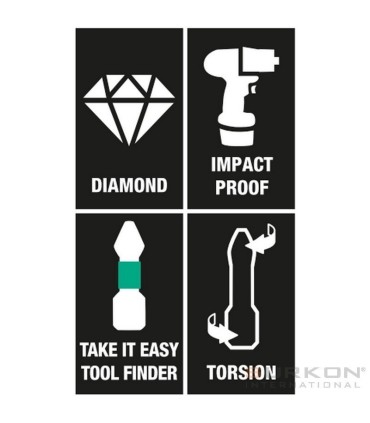 Wera Bit-Check 10 Impaktor Torx Bits Seti 1 05057688001