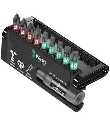 Wera Bit-Check 10 Impaktor Yıldız Torx Bits Seti 2 05057682001