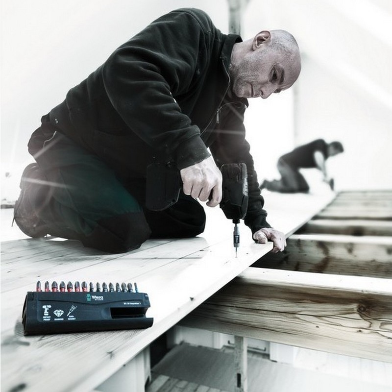 Wera Bit-Check 10 Impaktor Torx Pozidriv Bits Seti 3 05057683001