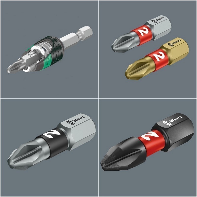 Wera KF Kompakt 100 Tornavidalı Bits Allen Seti 52P 05057460001