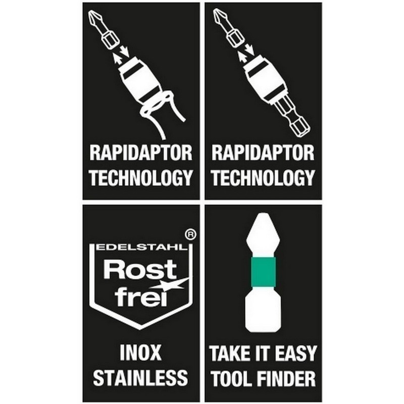 Wera Bit-Check 30 Stainless Bits Seti 1 05071109001