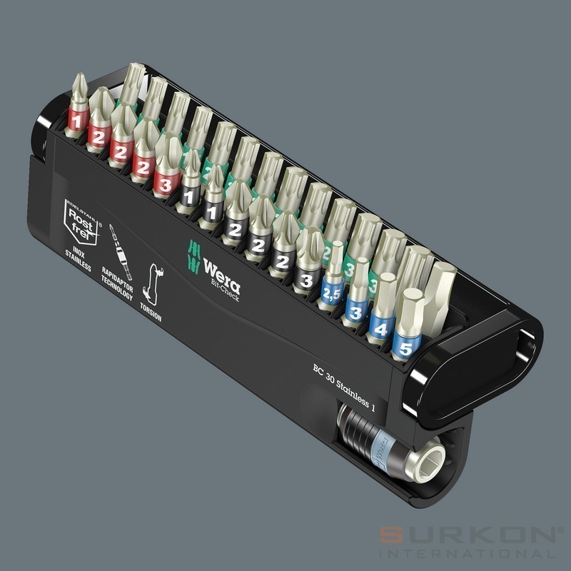 Wera Bit-Check 30 Stainless Bits Seti 1 05071109001