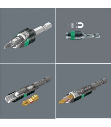 Wera Bit-Safe 61 Bitorsion Bits Seti 05057441001