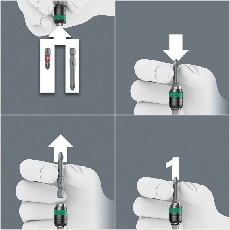 Wera Bit-Safe Klasik 4 Bits Seti 05057127001