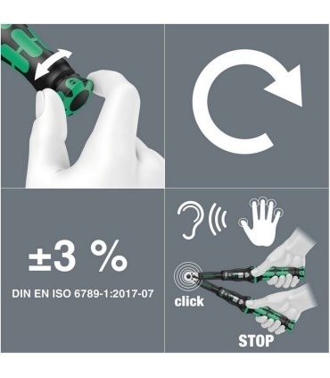 Wera Click-Torque C2 Tork Anahtarı 20-100Nm Cırcır 1/2" 05075621001