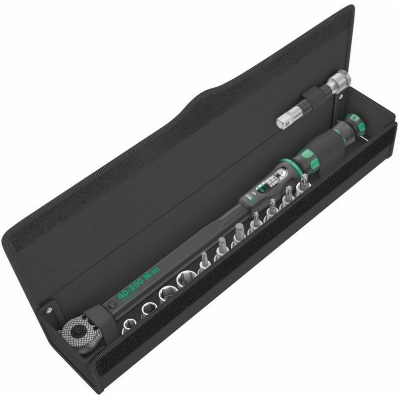 Wera Click-Torque C3 Torkmetre Seti 1 40-200Nm Cırcır 1/2" 05075680001