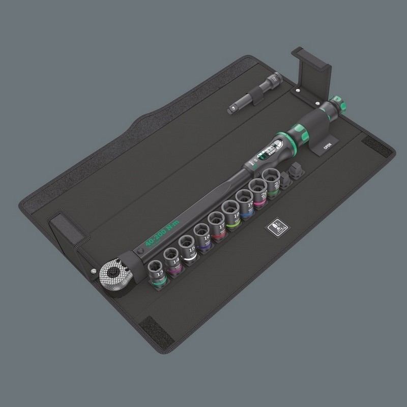 Wera Click-Torque C3 Torkmetre Seti 2 40-200Nm Cırcır 1/2" 05075681001