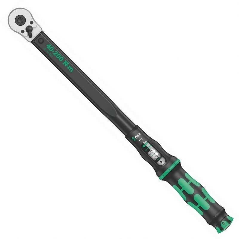 Wera Click-Torque C3 Tork Anahtarı 40-200Nm Cırcır 1/2" 05075622001