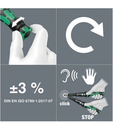 Wera Click-Torque C4 Tork Anahtarı 60-300Nm Cırcır 1/2" 05075623001