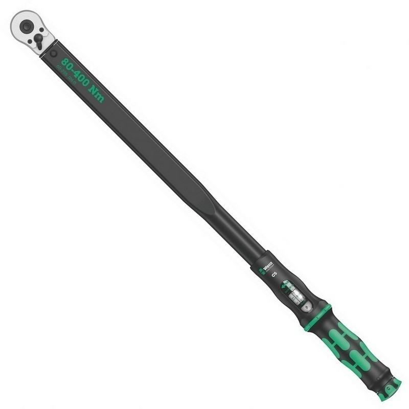 Wera Click-Torque C5 Tork Anahtarı 80-400Nm Cırcır 1/2" 05075624001