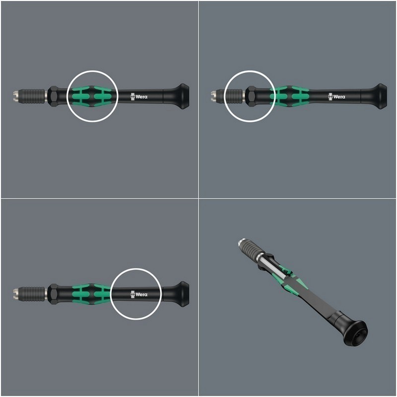 Wera Elektronikçi Mikro Tornavida Bits Seti Yarımay Hios 05073676001