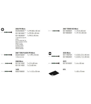 Wera Elektronikçi Tamir Mikro Tornavida Seti 05073677001