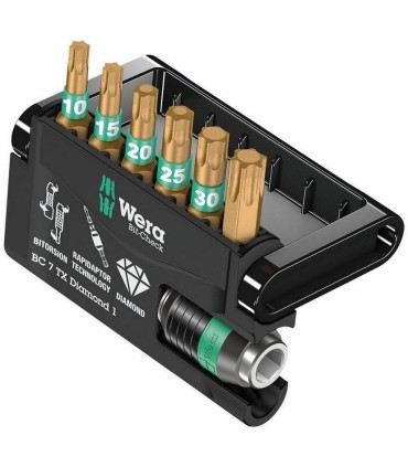 Wera Bit-Check 7 Elmas Uçlu Torx Bits Seti  05057415001