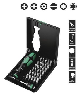 Wera Kraftform Kompakt 70 Tornavida Bits Seti 32P 05057110001