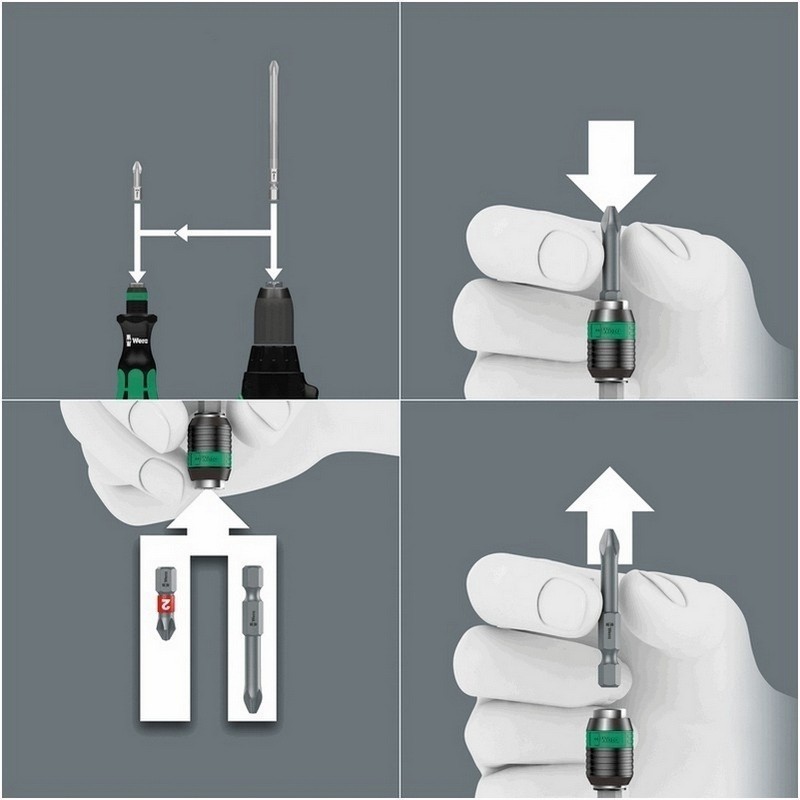 Wera Kraftform Kompakt 70 Tornavida Bits Seti 32P 05057110001
