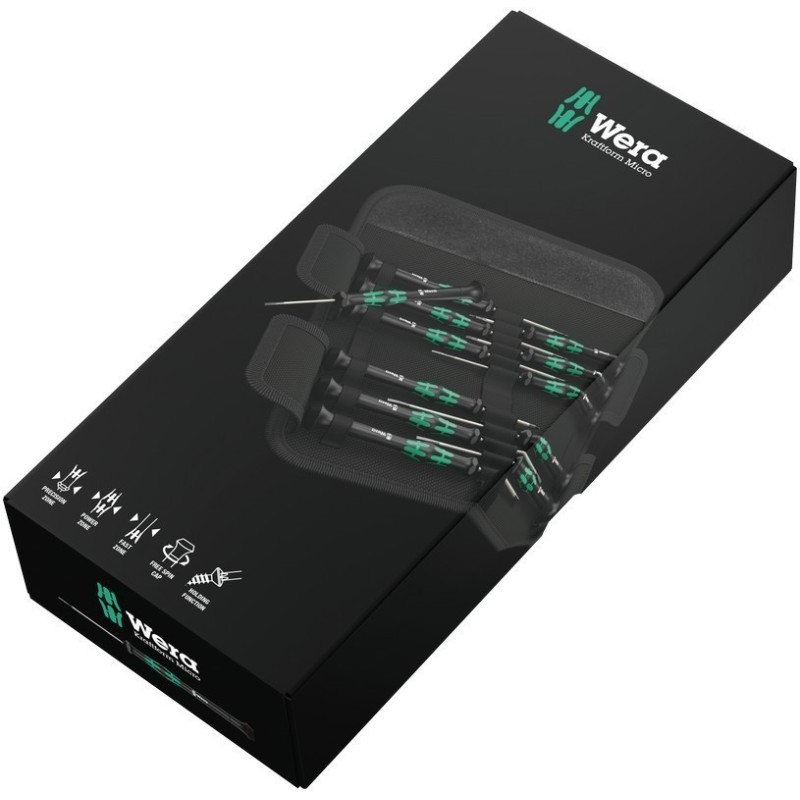 Wera Mikro 12 Tornavida Seti Universal 1 05073675001