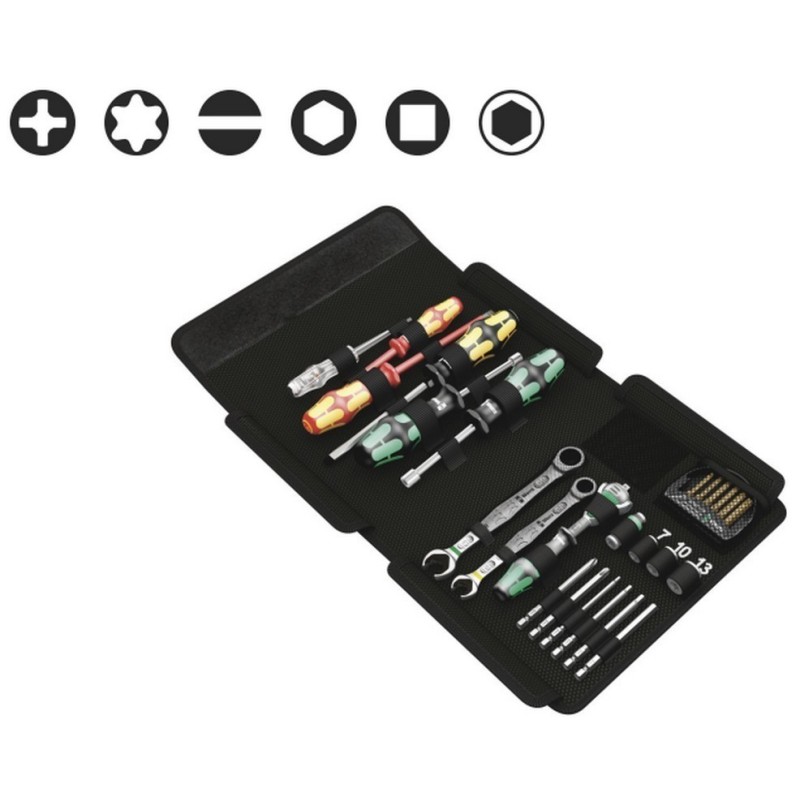 Wera SH1 Tesisatçı Tamir Alet Seti 05135927001