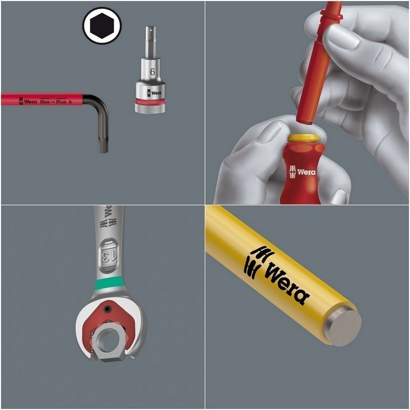 Wera SH2 Tesisatçı Tamir Alet Seti 05136026001