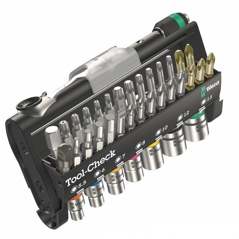 Wera Tool-Check 1 Zyklop Mini Cırcır Seti 05073220001