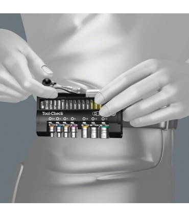 Wera Tool-Check Zyklop Otomotiv 1 Mini Cırcır Seti 05200995001